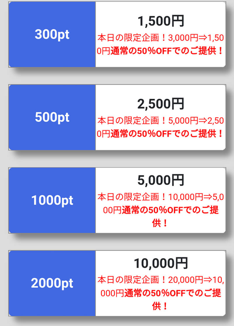 熟恋マッチング料金１